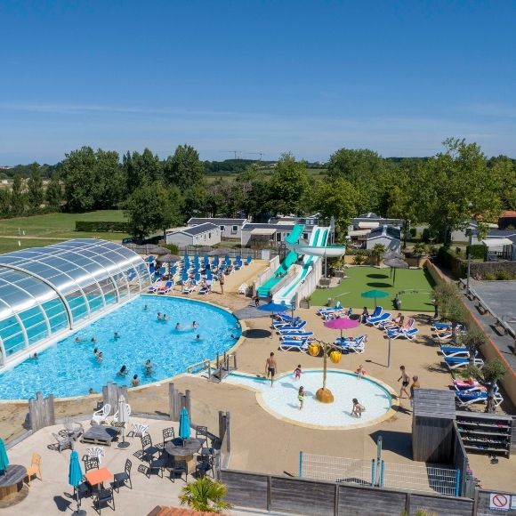 camping mobile home xxl avec piscine